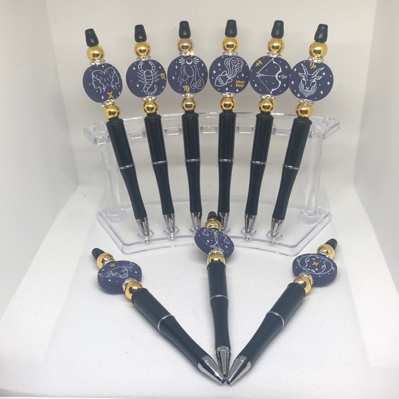 What Is Your Zodiac Castellation Star Focal Charm Pens? ($10 each) - Picture 3 of 14